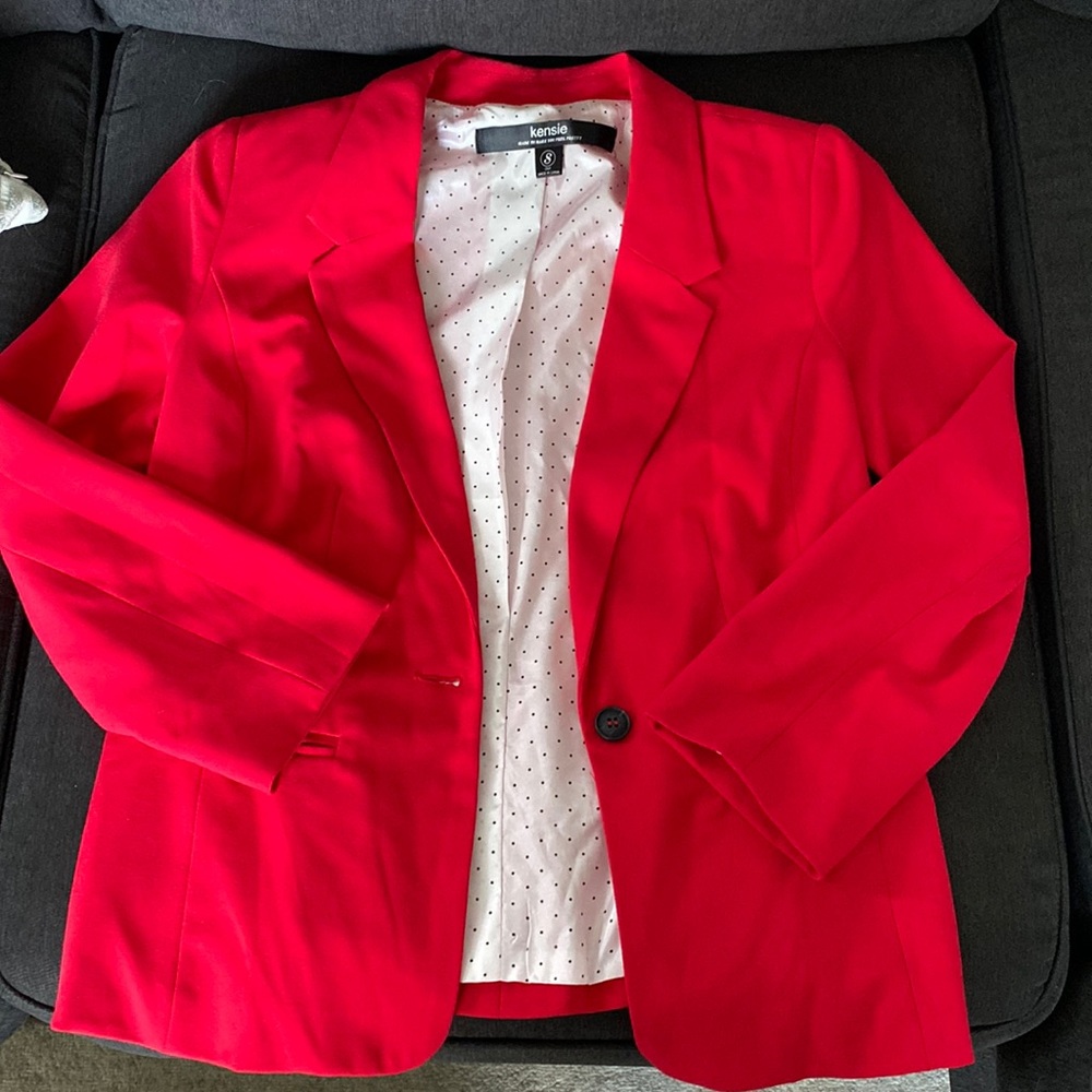 Red blazer